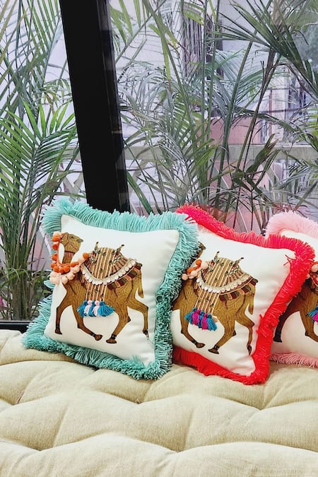 Pier one shop llama pillow