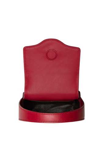 Aranyani_Handpainted Nepa Leather Top Handle Bag_at_Aza_Fashions