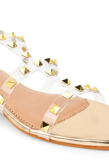 Valentino rockstud strappy block heel sandal hot sale