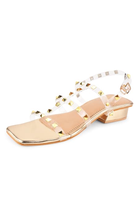 Block heel 2024 jelly sandals