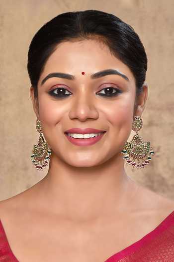 Zevar By Geeta_Gold Plated Stones, Pearls Jadau Kundan And Dangler Earrings _at_Aza_Fashions