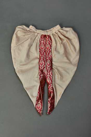 Shop_Maaikid_Maroon Brocade, Cotton, Silk Embroidery Sherwani And Dhoti Pant Set _Online_at_Aza_Fashions
