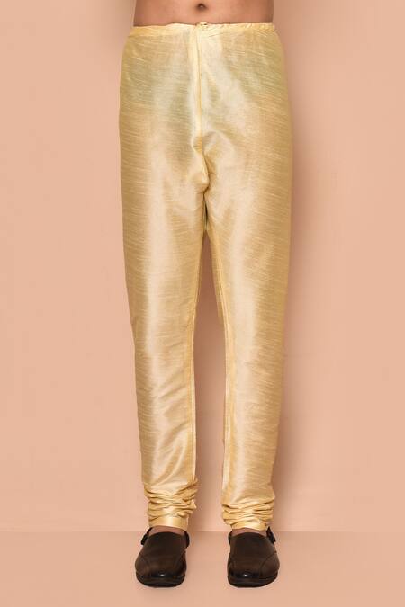 Arihant Rai Sinha Yellow Silk, Polyester Embroidery Floral Placket Kurta And Churidar Set Online at Aza Fashions Arihant Rai Sinha_Yellow Silk, Polyester Embroidery Floral Placket Kurta And Churidar Set _Online_at_Aza_Fashions