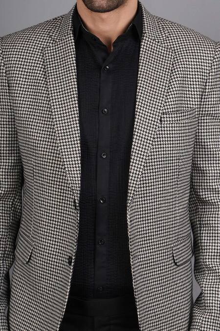 Houndstooth Blazer