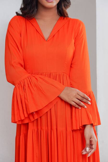 Orange Women Dresses - Buy Orange Women Dresses online in India
