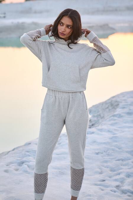 Cotton best sale joggers set