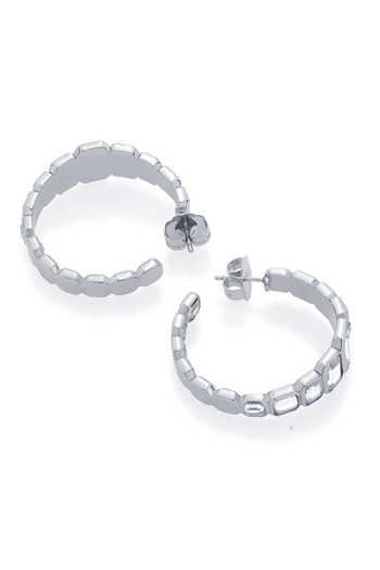 Isharya_Silver Plated Mirror Jugni Hoops_Online_at_Aza_Fashions