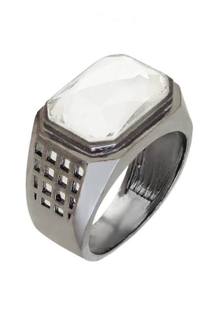 Esme by Aashna Dalmia Stone Embellished Ring 