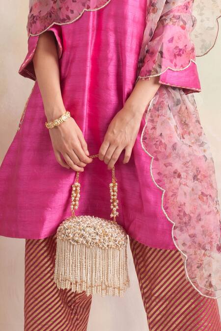 Forever Noor Beige Embellished Zuri Oval Shaped Clutch Online at Aza Fashions Forever Noor_Beige Embellished Zuri Oval Shaped Clutch _Online_at_Aza_Fashions