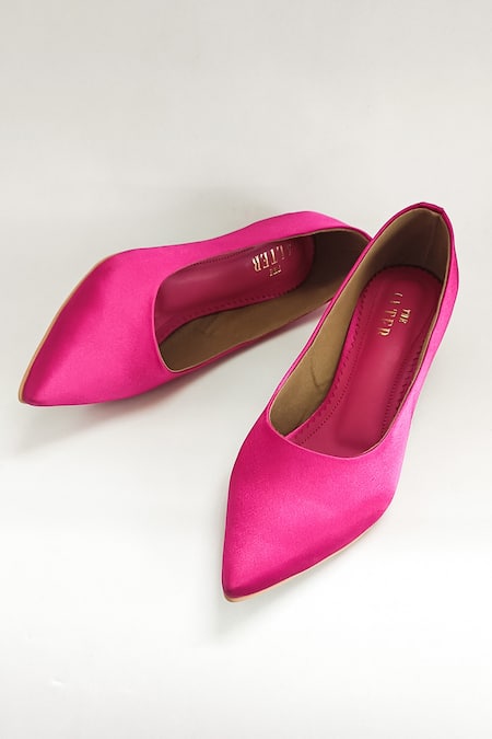 Buy_The Alter_Pink Stacy Pointed Toe Heels _Online_at_Aza_Fashions