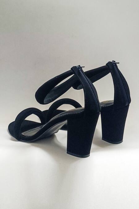 Shop The Alter Black Giselle Strappy Block Heels Online at Aza Fashions Shop_The Alter_Black Giselle Strappy Block Heels _Online_at_Aza_Fashions