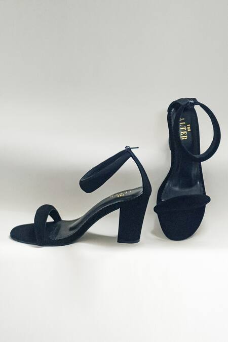 Buy The Alter Black Giselle Strappy Block Heels Buy_The Alter_Black Giselle Strappy Block Heels