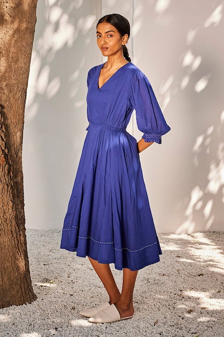ESPRIT - Cotton Midi Dress at our online shop
