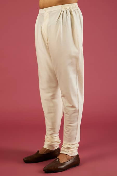 Buy_Krishna Mehta_Peach Pst Embroidered Floral Garden Print Kurta Set _Online_at_Aza_Fashions