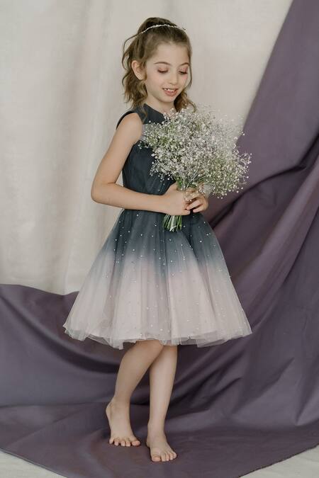 Buy Swati Golyan Black Net And Ombre & Sequins Dress Online at Aza Fashions Buy_Swati Golyan_Black Net And Ombre & Sequins Dress _Online_at_Aza_Fashions