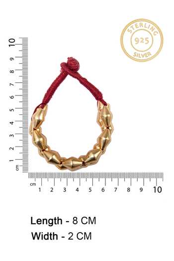 Buy Neeta Boochra Gold Plated Beads Dholki Paunchi Bracelet Online at Aza Fashions Buy_Neeta Boochra_Gold Plated Beads Dholki Paunchi Bracelet_Online_at_Aza_Fashions
