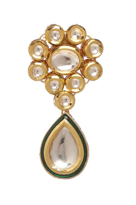 Buy Minaki White Imitation Diamonds Geometric Cut Work Necklace Set Online at Aza Fashions Buy_Minaki_White Imitation Diamonds Geometric Cut Work Necklace Set _Online_at_Aza_Fashions