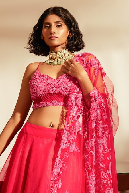 Add These Strappy Lehenga Blouse To Your Festive Closet