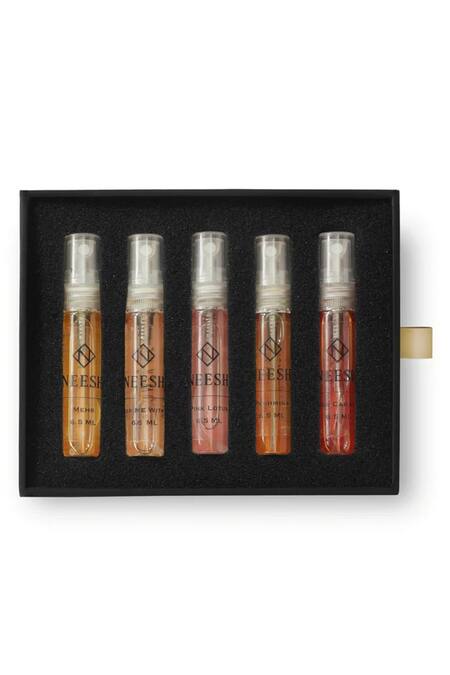 Neesh_Multi Color Miss Neesh Closet Spray Perfume - Extrait De Parfum - Set Of 5_Online_at_Aza_Fashions