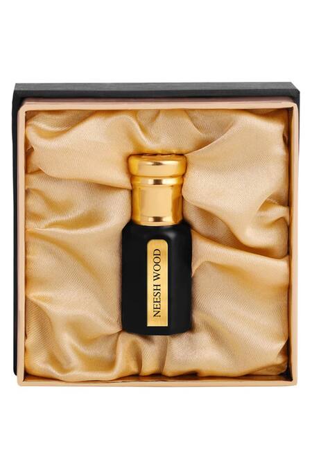 Buy_Neesh_Black Neel Wood Roll On Perfume_Online_at_Aza_Fashions