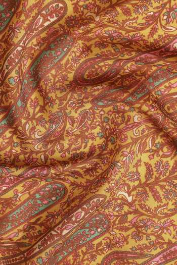 Shop_Shingora_Brown Printed Stole _Online_at_Aza_Fashions