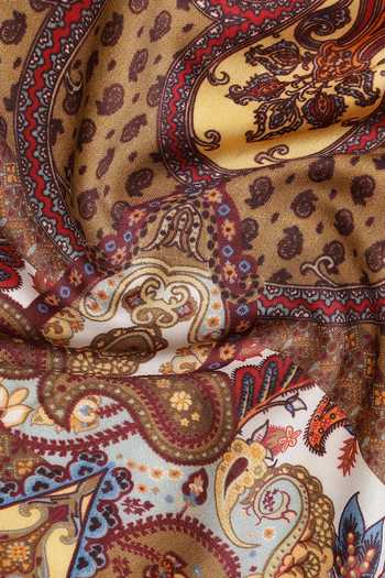 Shop_Shingora_Brown Paisley Pattern Stole _Online_at_Aza_Fashions