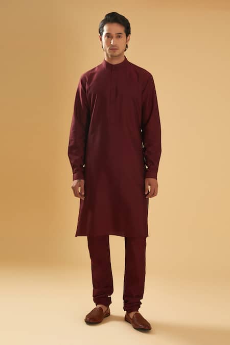 Raghavendra Rathore Blue_Black Bundi Brocade Woven Floral Motifs Set _Online_at_Aza_Fashions