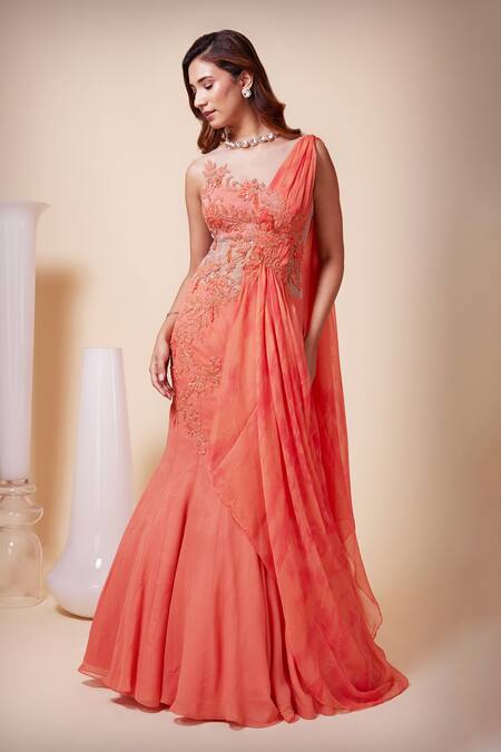 Saree hotsell evening gown