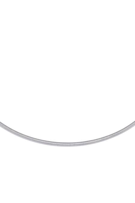 Sangeeta Boochra_Silver Plated Khadifa Necklace _Online_at_Aza_Fashions