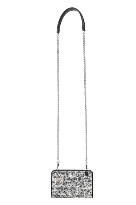 Buy_The Leather Garden_Black Scilla Leather Embellished Wallet _Online_at_Aza_Fashions