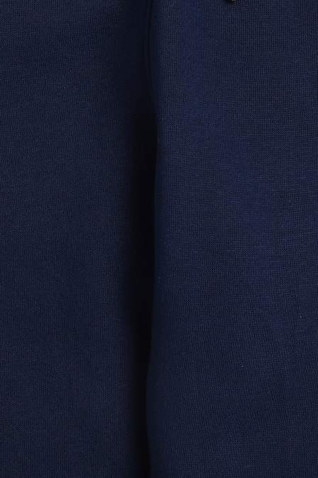 Buy_Knitting Doodles_Blue Fleece Printed Smiley Sleeved Top And Joggers Set