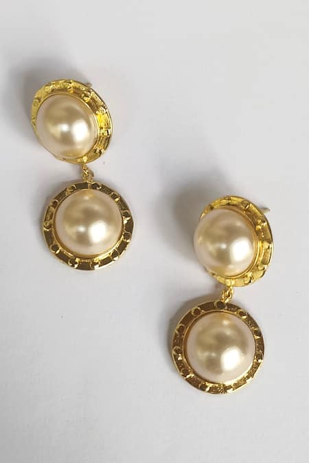 Vintage Chanel Pearl Earrings