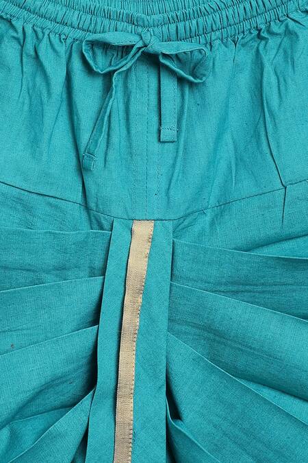 Buy Tiber Taber Yellow Cotton Embroidery Krishna Straight Kurta And Dhoti Set Online at Aza Fashions Buy_Tiber Taber_Yellow Cotton Embroidery Krishna Straight Kurta And Dhoti Set _Online_at_Aza_Fashions