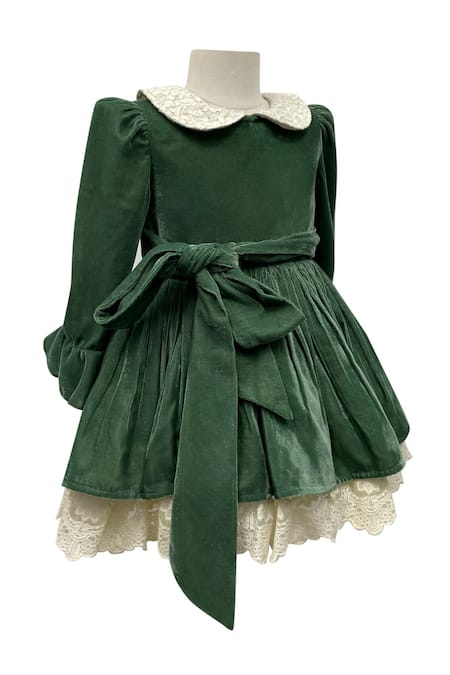 Meghan Velvet Wrap Maxi Dress | Emerald | Baltic Born