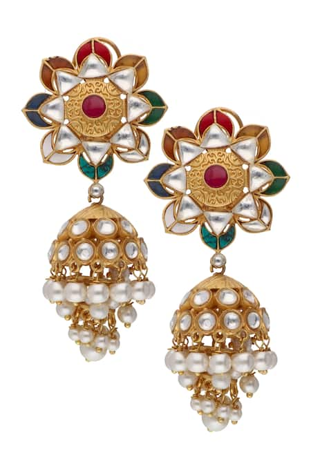 Navratan jhumkas deals