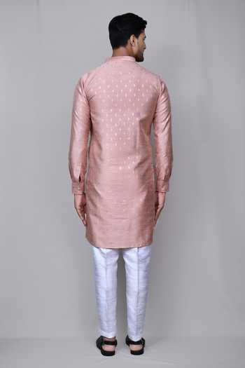 Arihant Rai Sinha Foil Print Kurta Set 