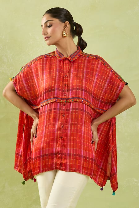 SHRADDHA RAMBHIA Checkered Print Shirt 