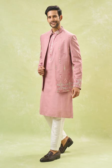 RNG Safawala Embroidered Bandhgala & Kurta Set 