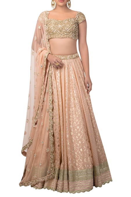 Priyanka Jain Embroidered Bridal Lehenga Set 