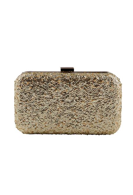 Buy_Puneet Gupta_Blue Rhinestones, Crystals Kundan Printed Clutch _Online_at_Aza_Fashions