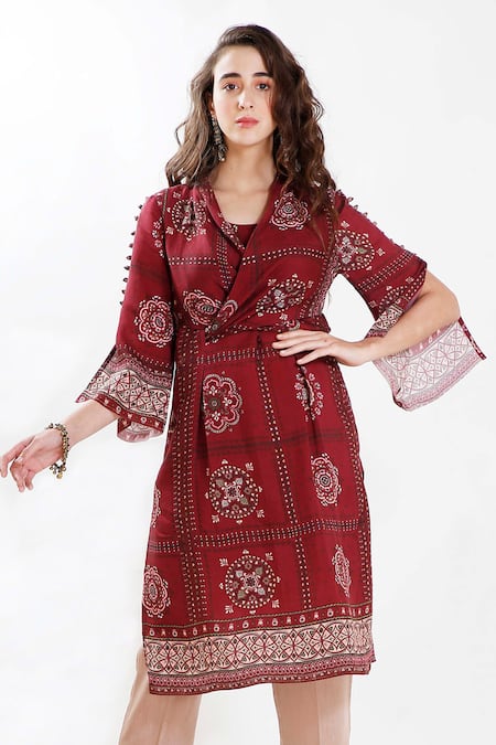 Whimsical By Shica Printed Tunic 