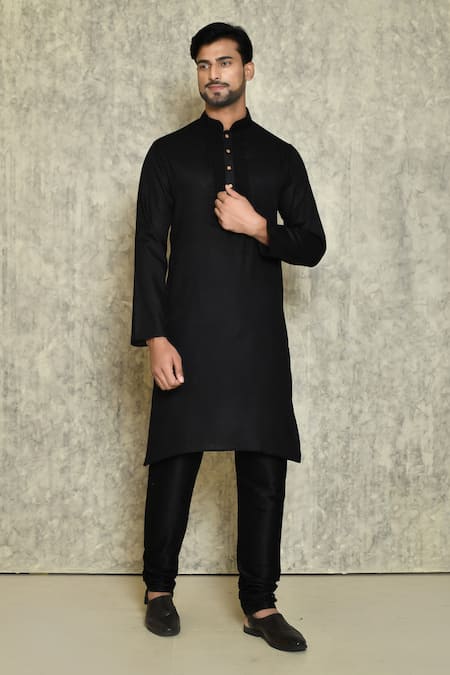 Arihant Rai Sinha Thread Embroidered Placket Kurta Set 