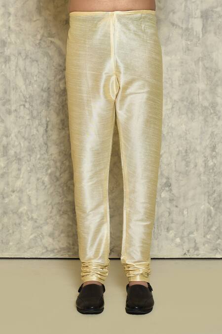 Arihant Rai Sinha Cream Silk Embroidery Thread Kurta Set at Aza Fashions Arihant Rai Sinha_Cream Silk Embroidery Thread Kurta Set _at_Aza_Fashions