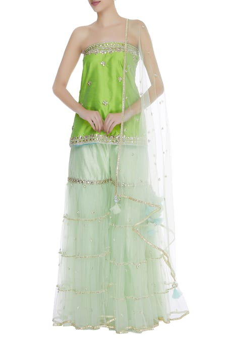 Buy Pista Green Dress Online In India - Etsy India