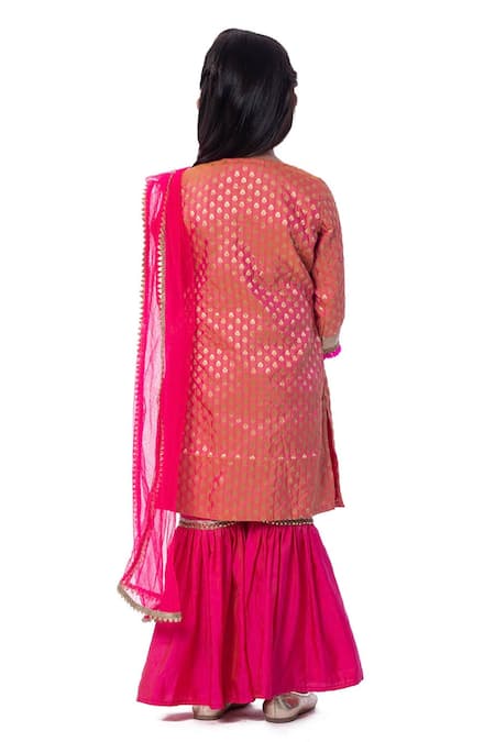 Bloomers By Amrita M Silk Kurta Set 