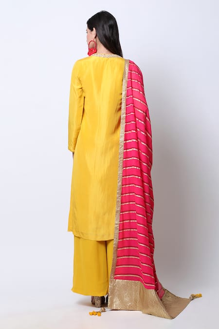 Nikasha Embroidered Kurta Sharara Set 