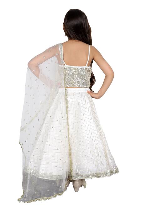 Bloomers By Amrita M Embroidered Lehenga Set 