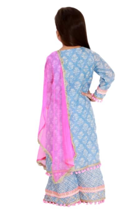 Bloomers By Amrita M Printed Kurta Set 
