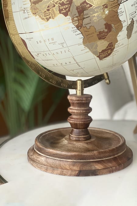 Mason Home_Multi Color Wood Marco Polo Globe_Online_at_Aza_Fashions