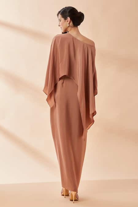 Aakaar One Shoulder Gown 